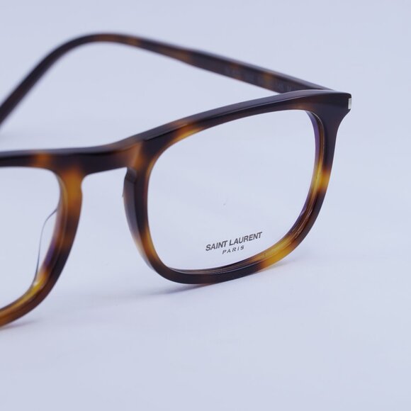 🕶️ New Saint Laurent SL670 002 Eyeglasses - Havana Frame 54mm - Picture 2 of 12